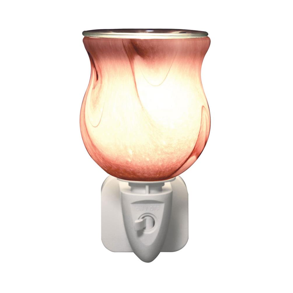 Aroma Purple Swirl Plug In Wax Melt Warmer Extra Image 1
